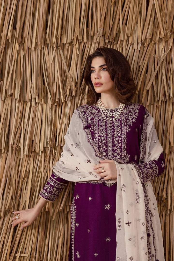 Surkhai | Emb Unstitched Lawn 3pc