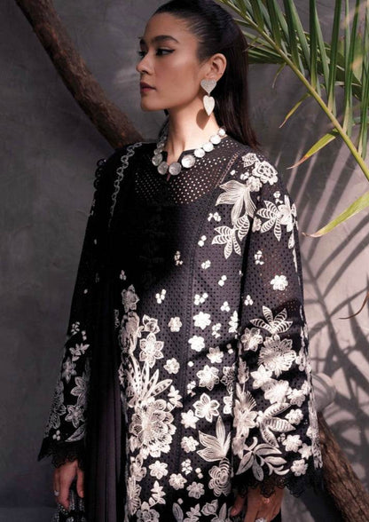 SUFFUSE LAWN LUXURY UNSTITCH EMB 3PC MEENAH (SU-01) - City Cloth House