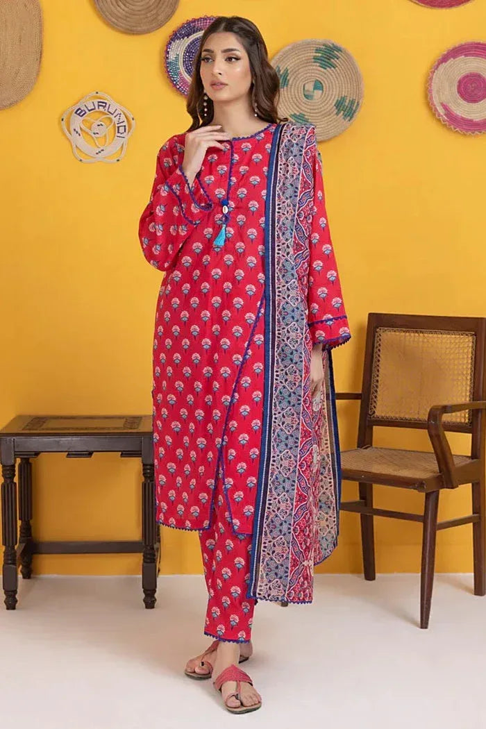 NISHAT KHADDAR UNSTITCHED PRINTED 3PC - City Cloth House