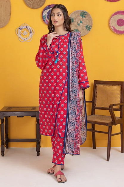 NISHAT KHADDAR UNSTITCHED PRINTED 3PC
