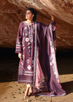 SAIRA SHAKIRA LAWN LUXURY UNSTITCHED 2-A EMB 3PC