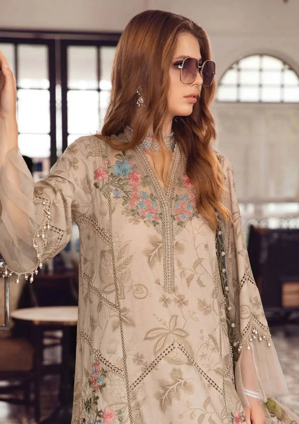 MARIA.B KARANDI UNSTITCHED PRINTED 3PC - City Cloth House