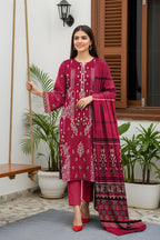 MIRAL LAWN PREMIUM UNSTITCHED VOL-1 EMB 3PC