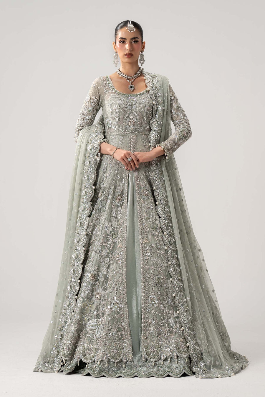 MARIA.B NET UNSTITCHED EMB MC-11 MAXI