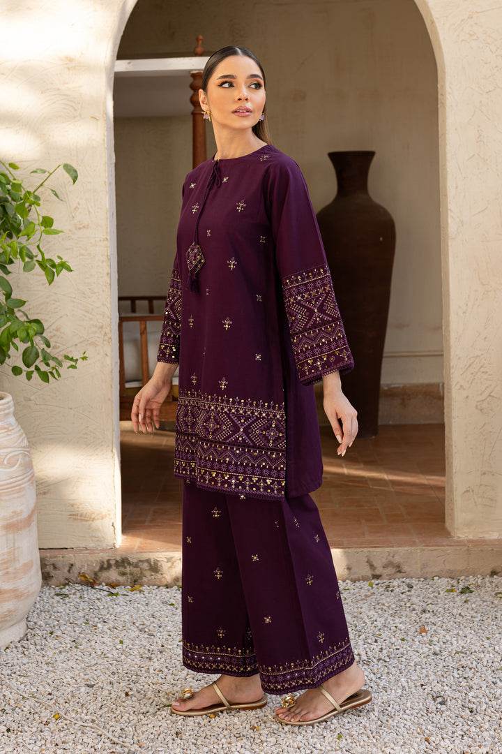 BATIK LAWN LUXURY UNSTICH EMB 2PC - City Cloth House