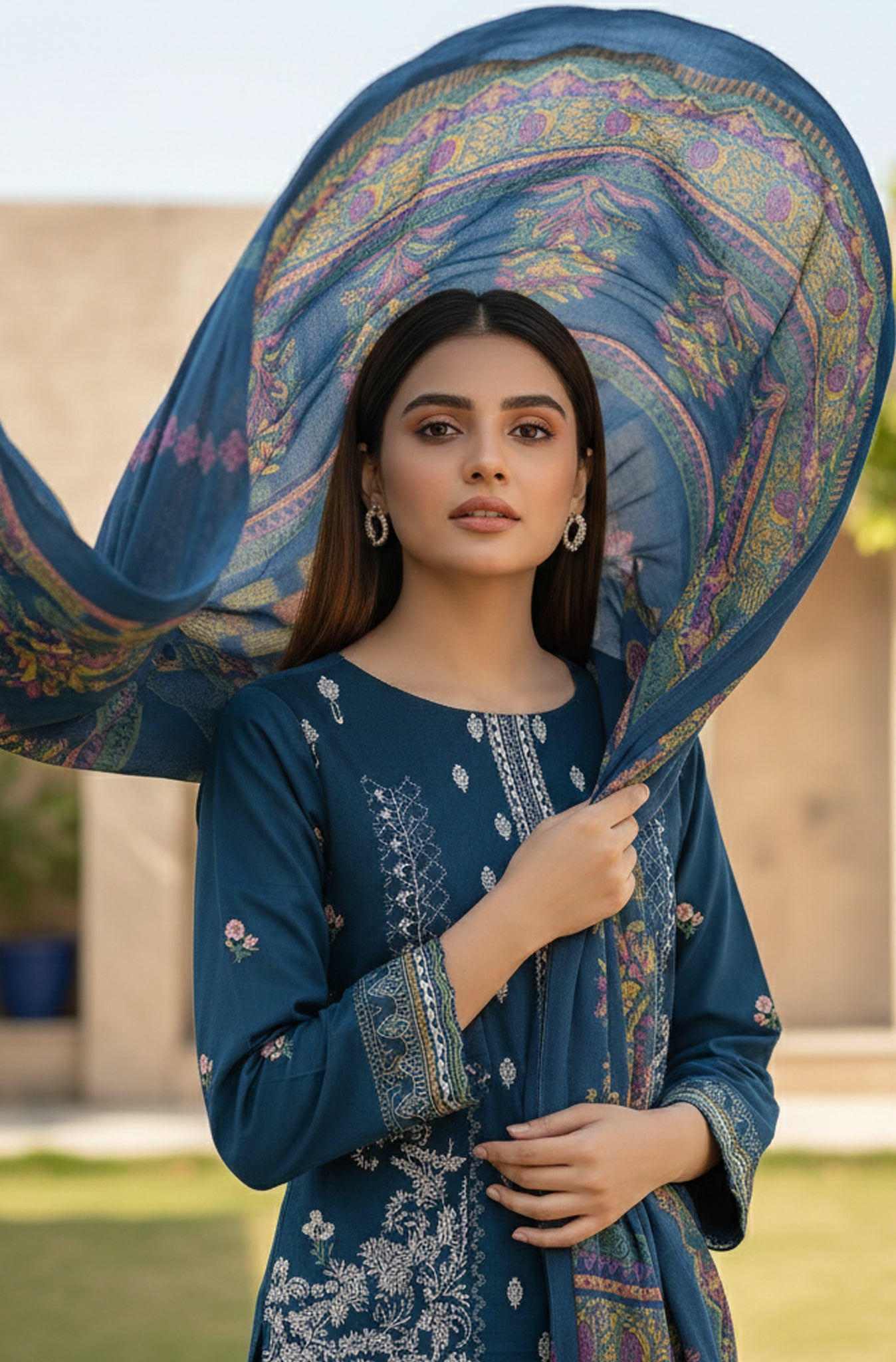 MIRAL LAWN PREMIUM UNSTITCHED VOL-1 EMB 3PC