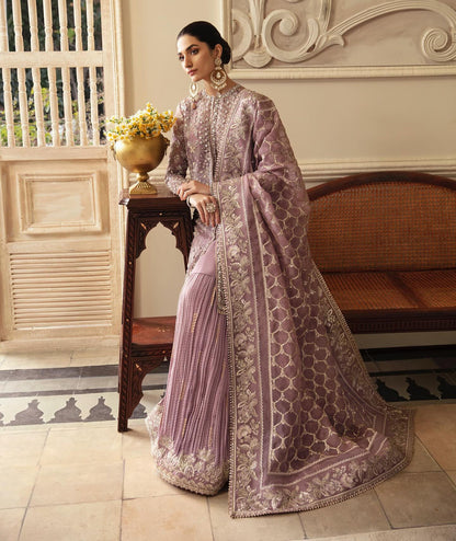 SORAYA ORGANZA UNSTITCHED EMB SEHR SUIT