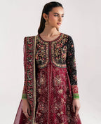 REPUBLIC ORGANZA UNSTITCHED EMB LUCIENNE SUIT - City Cloth House