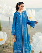 QALAMKAR LAWN UNSTITCHED EMB 3PC - City Cloth House