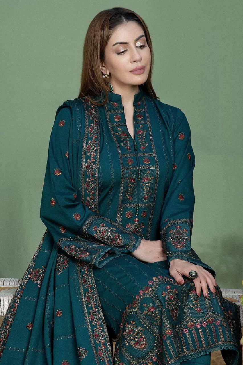 Laila | Emb Unstitched Lawn 3pc