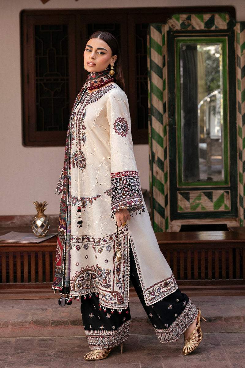 JAZMIN LAWN PREMIUM UNSTITCHED EMB 3PC