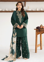 Kataan | Emb Unstitched Dhanak 3pc