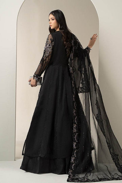 MARIA.B NET UNSTITCHED EMB MAXI BDS-3004 - City Cloth House