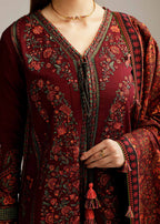 Ziana | Emb Unstitched Dhanak 3pc