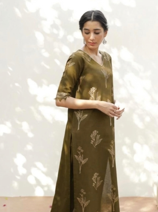 Zaytuna | Emb Unstitched Dhanak 3pc
