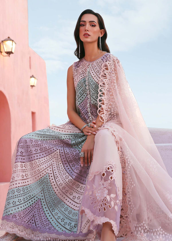 MARIA.B LAWN PREMIUM UNSTITCHED 12-B EMB 3PC