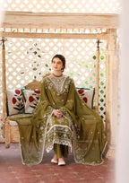 Zeyba | Emb Unstitched Dhanak 3pc