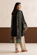 Siyah | Emb Unstitched Dhanak 3pc