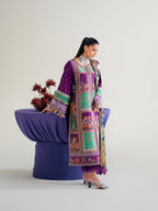 Elanora | Emb Unstitched Shamoz silk 3pc