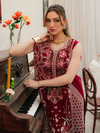 Gulnar | Emb Unstitched Dhanak 3pc