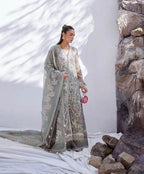 SUFFUSE ORGANZA UNSTITCHED EMB SUIT - City Cloth House