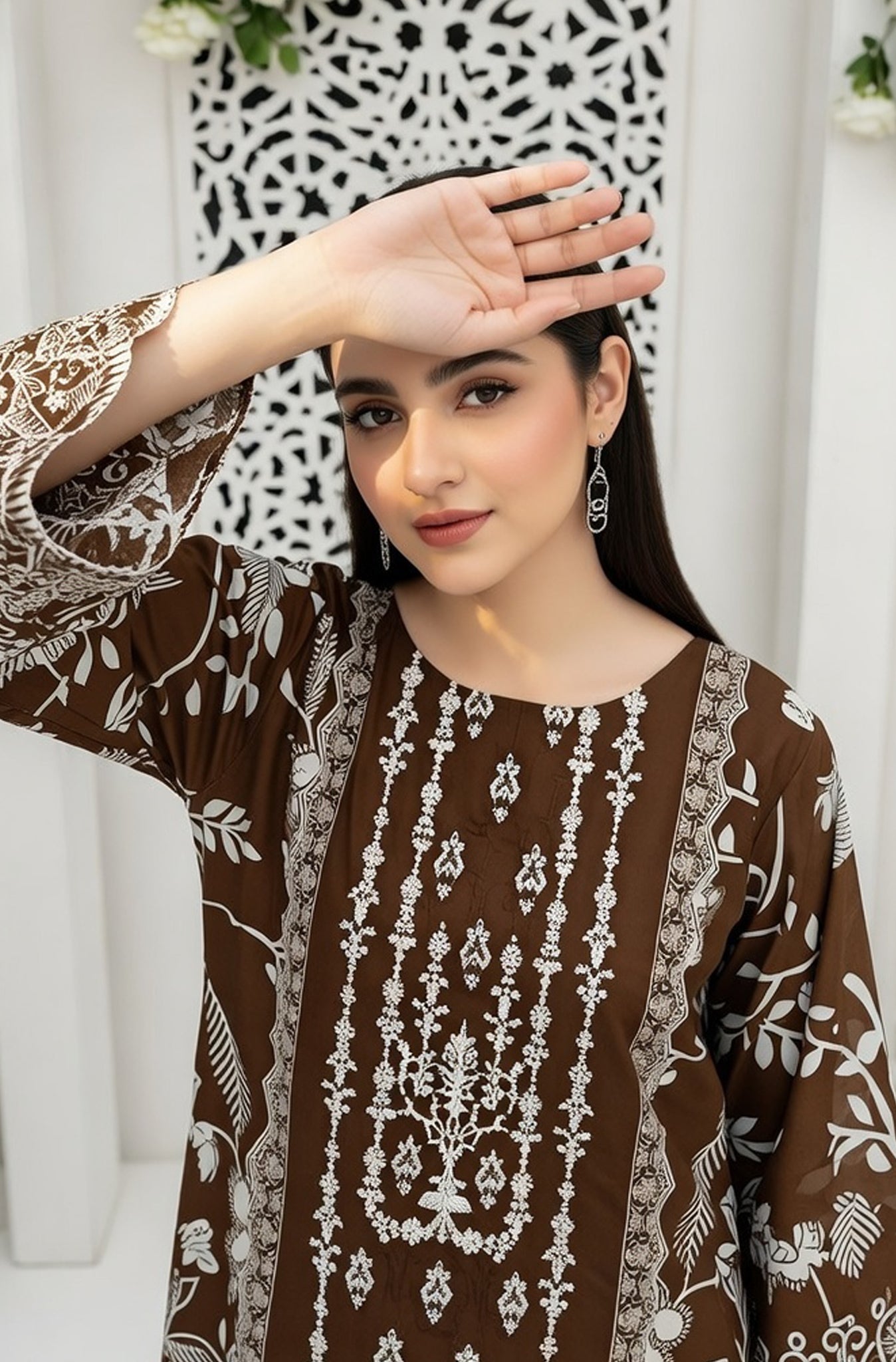 MIRAAL LAWN PRINTED UNSTICH VOL-2 3PC