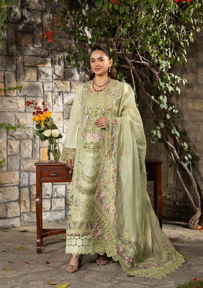 ELAF LAWN LUXURY UNSTITCHED EMB 3PC