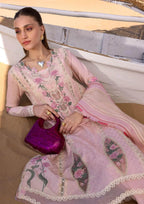 CRIMSON LAWN UNSTITCH EMB 3PC A HANDMADE TALE (D2-B) - City Cloth House