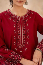 Ruby | Emb Unstitched Lawn 2pc