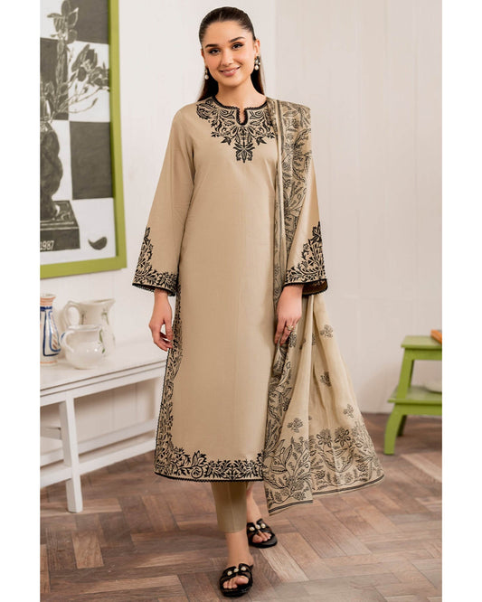 ZARA SHAHJAHAN LAWN UNSTITCHED EMB 3PC - City Cloth House