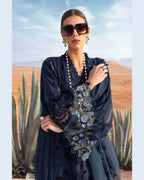 MARIA.B LAWN UNSTITCHED EMB 3PC - City Cloth House