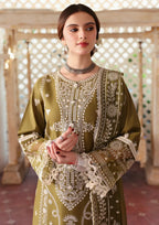 Zeyba | Emb Unstitched Dhanak 3pc