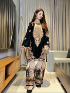 Shahi | Emb Unstitched Shamoz silk 2pc