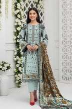 MIRAAL LAWN PRINTED UNSTICH VOL-2 3PC