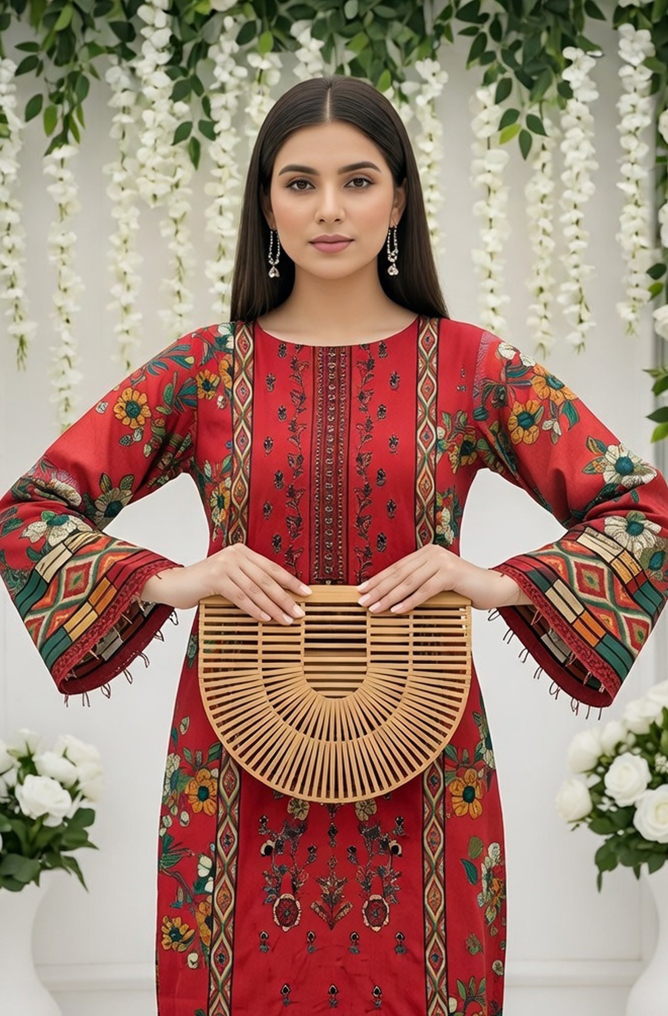 MIRAAL LAWN PRINTED UNSTICH VOL-2 3PC