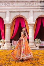 KANWAL MALIK ORGANZA UNSTITCHED EMB SUIT - City Cloth House