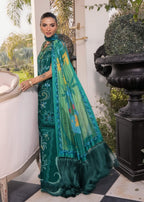 CRIMSON LAWN LUXURY UNSTITCHED D-3B EMB 3PC
