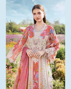 MARIA.B LAWN PREMIUM UNSTICH PRINTED 3PC - City Cloth House