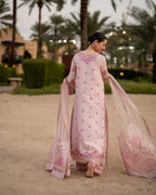 FAIZA SAQLAIN LAWN LUXURY UNSTITCHED LAMIJA EMB 3PC