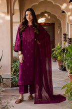 Mehr | Emb Unstitched Dhanak 3pc