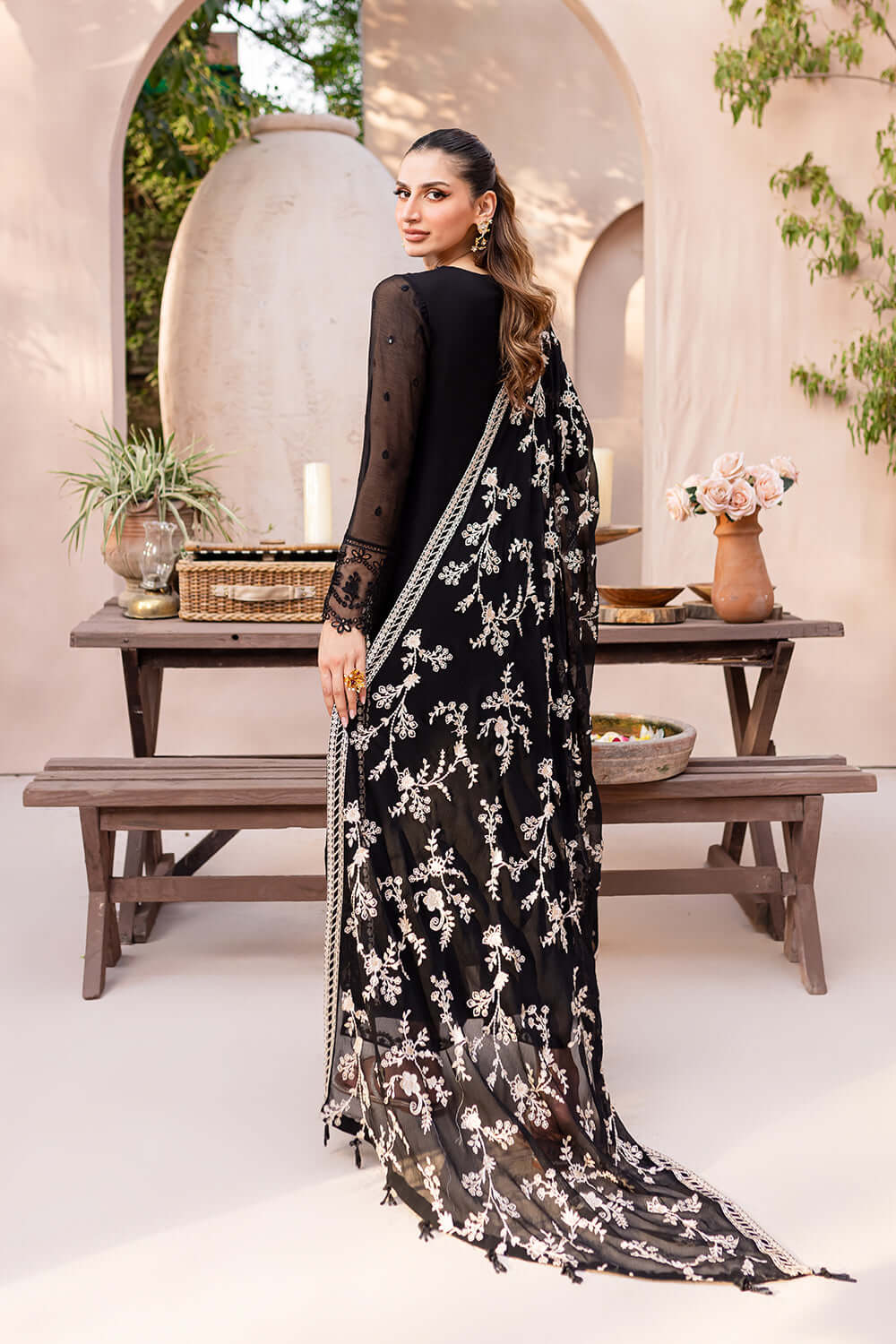 Naz | Emb Unstitched Lawn 3pc