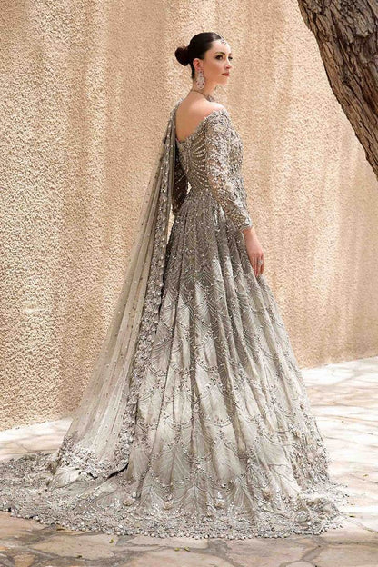 MARIA.B ORGANZA UNSTITCHED EMB MAXI EX-152 - City Cloth House