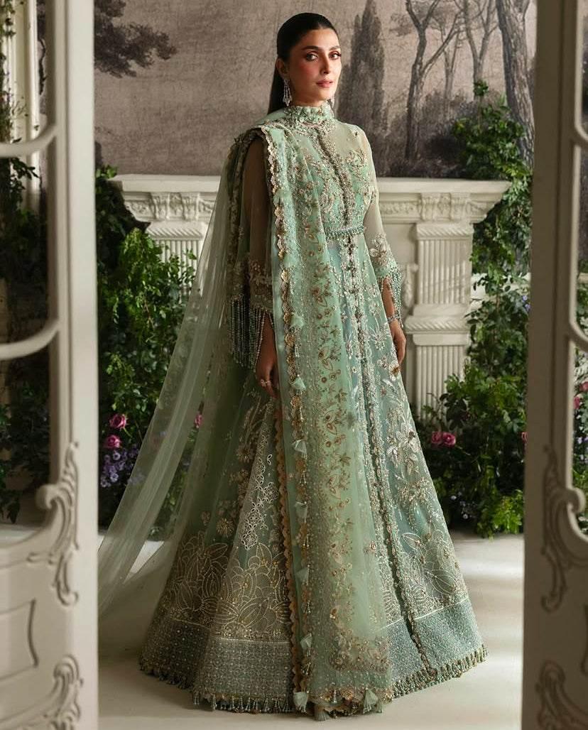 ELAN ORGANZA UNSTITCHED EMB MAXI - City Cloth House