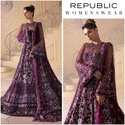 REPUBLIC NET UNSTITCHED EMB MAXI - City Cloth House