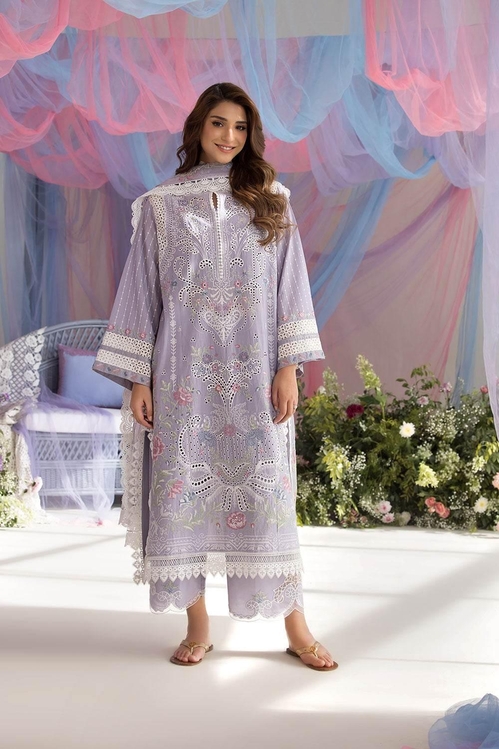 SOBIA NAZIR LAWN UNSTITCHED EMB 3PC - City Cloth House