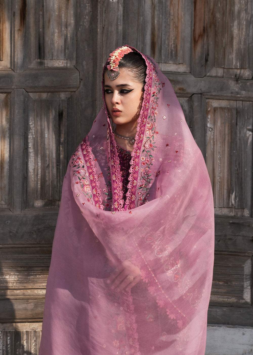 HUSSAIN REHAR LAWN LUXURY UNSTITCHED GULNOSH EMB 3PC