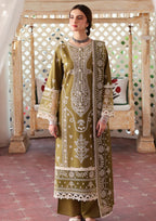 Zeyba | Emb Unstitched Dhanak 3pc