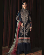 SANA SAFINAZ VELVET UNSTICH EMB 3PC - City Cloth House