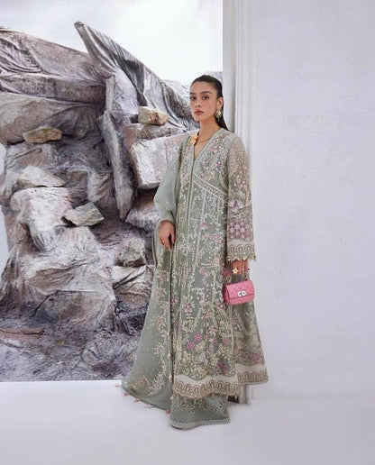 SUFFUSE ORGANZA UNSTITCHED EMB SUIT - City Cloth House