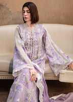 Lavender | Emb Unstitched Lawn 3pc